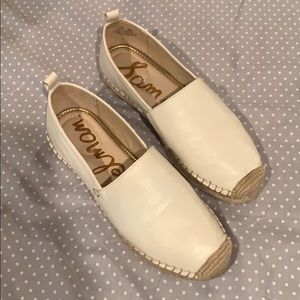 Sam Edelman white espadrilles size 6.5